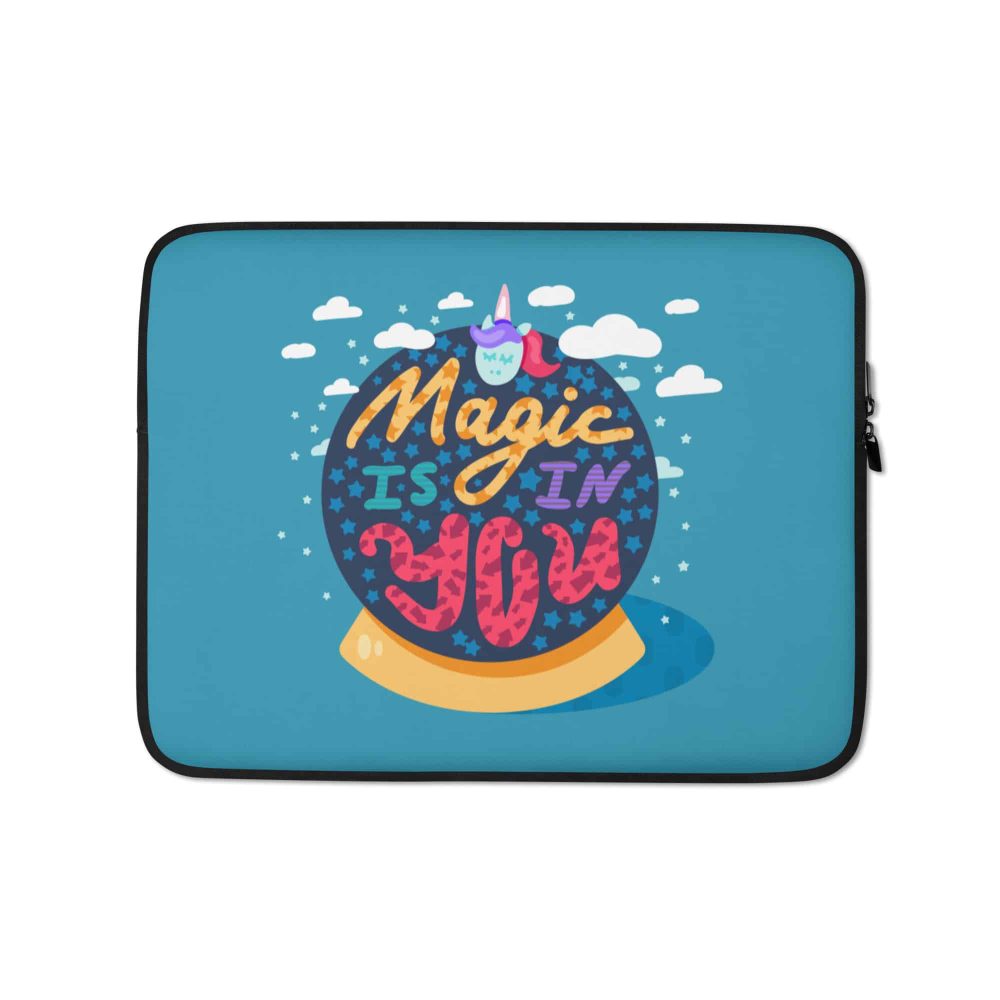 15 inch Laptop Sleeve - Magic is in you - Workspace Boosters