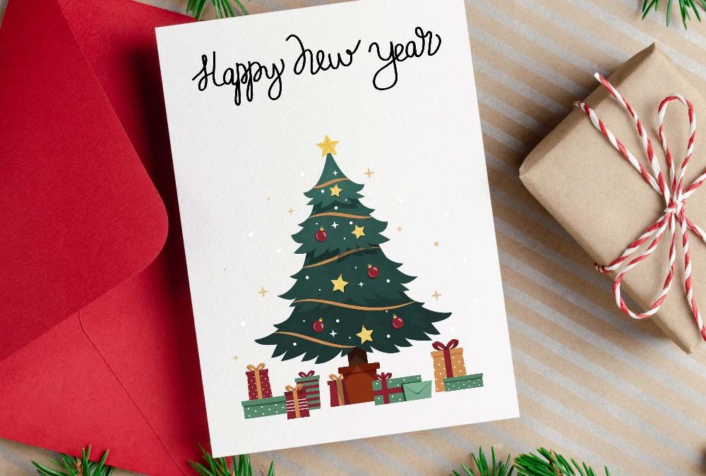 new years cards