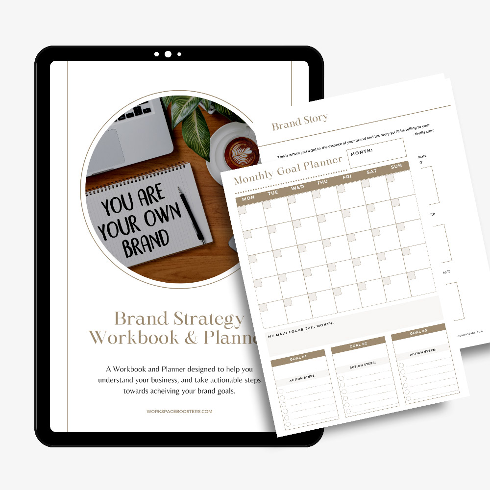Brand Strategy Workbook and Planner
